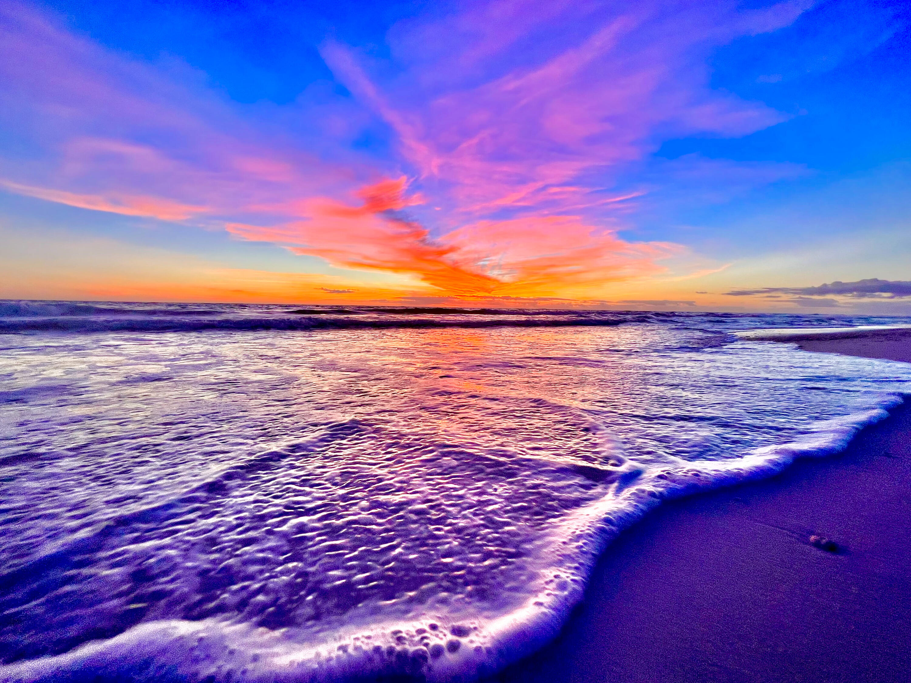The Emerald Coast at Sunset